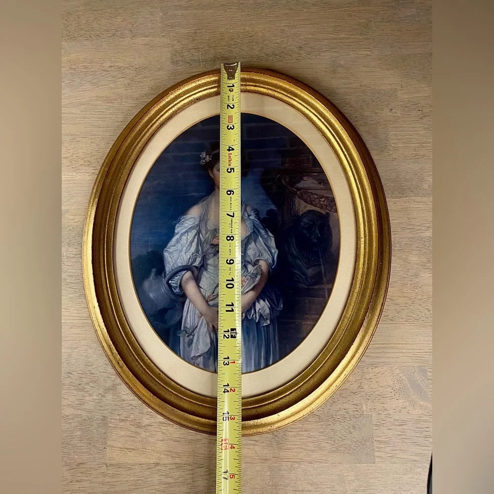 Gilt Framed‎ Print – “The Broken Vessel” After Jean-Baptiste Greuze, Classic Art